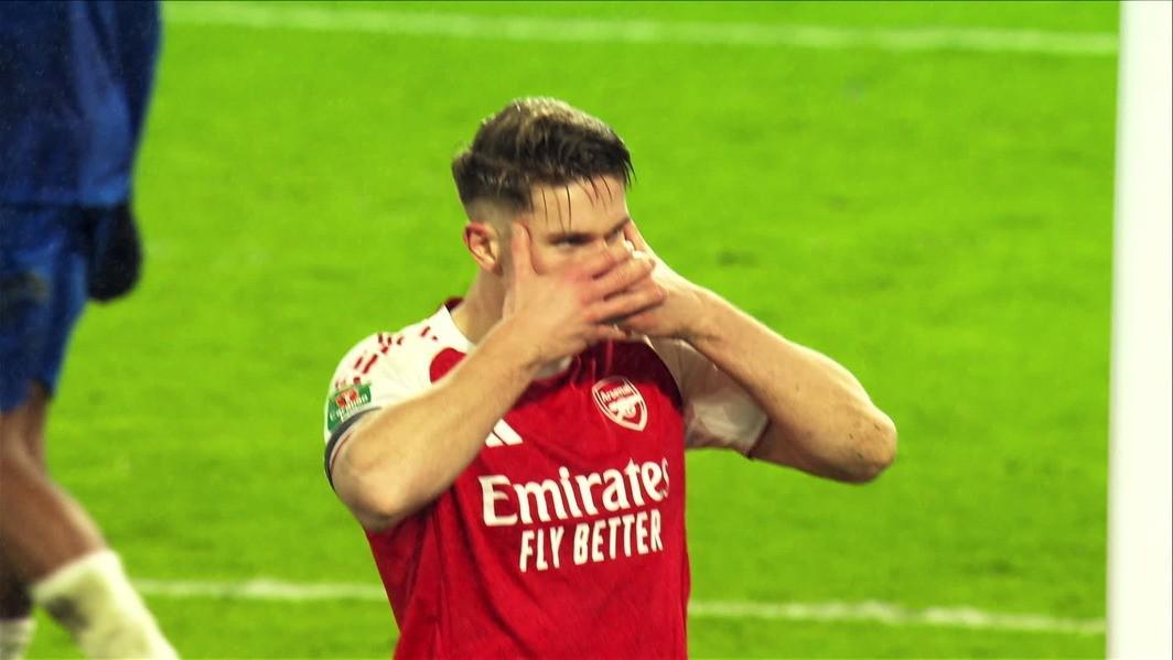 五大联赛直播-8场4球2助，哲凯赖什当选阿森纳1月最佳球员